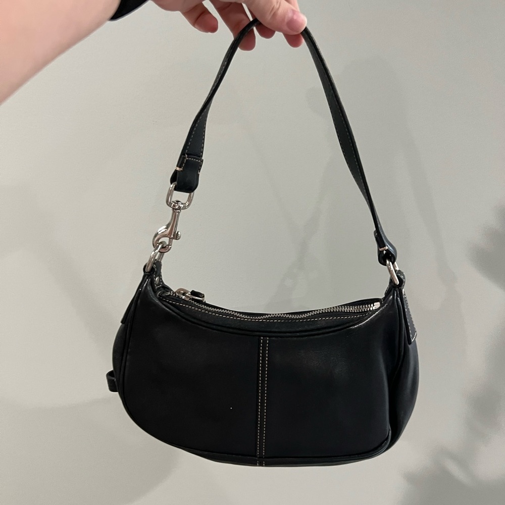 Coach leather mini bag
